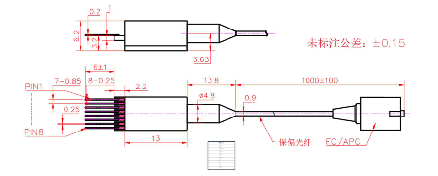 3KHz-1550nm窄線寬激光器