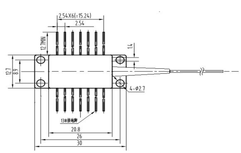 1550nm高功率窄線寬激光器